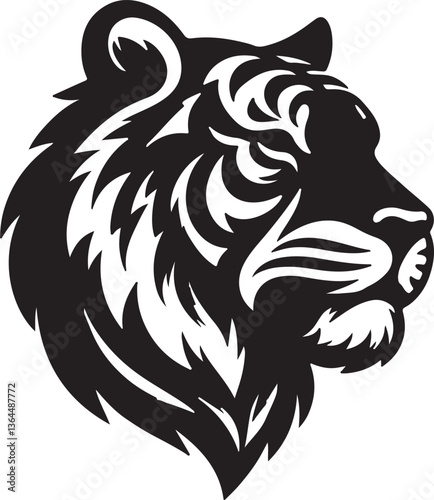 head of a tiger