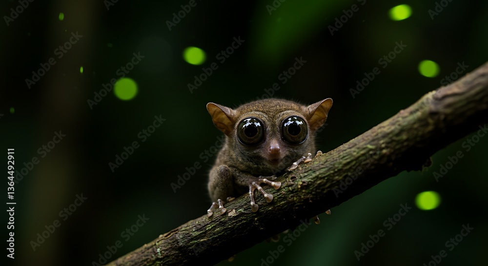 Fototapeta premium Tarsius (Tarsius spectrum) - Sulawesi