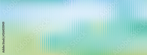 Glass, acrylic or plexiglass refined texture. Gradient pattern in a modern aesthetic style. Ribbed roof surface, windows, doors. Vector striped backdrop for wallpaper.