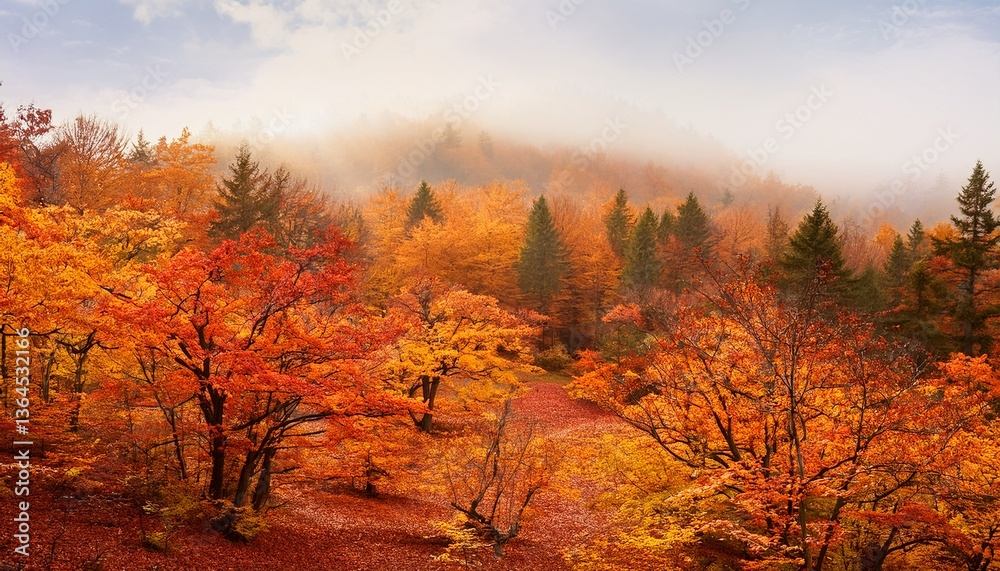 Fototapeta premium fire in the forest