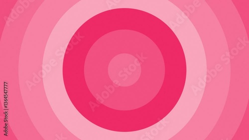 Fiery Red Geometric Motion – Bold & Intense Gradient circle abstract pink background