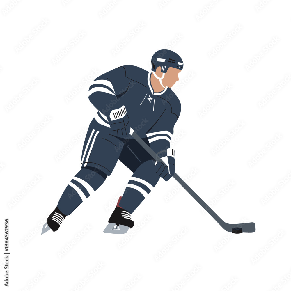 Ice Hockey Player SVG Vector Design Illustration Ice Hockey Player SVG Vector Design Illustration