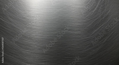 Old weary brushed metal surface with moderate scratches, matte texture. Ideal for industrial, engineering, technology backgrounds, illustrating durability, manufacturing, raw materials