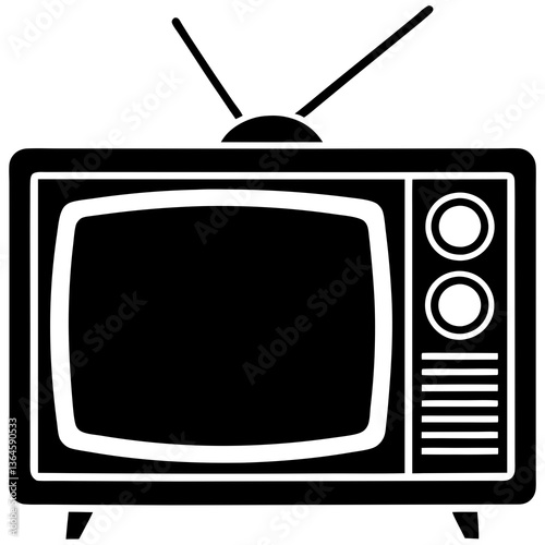 retro tv set