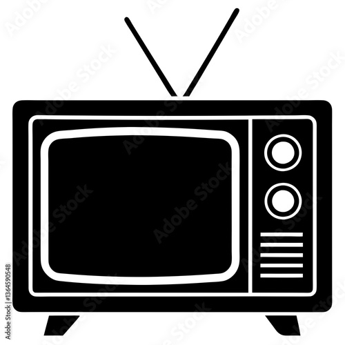retro tv set