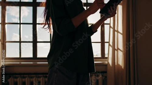 The Woman with Tablet