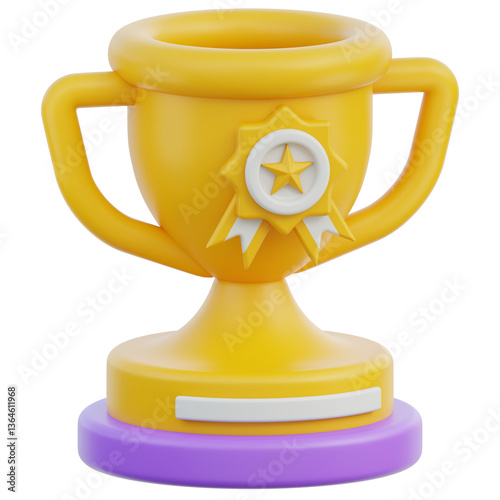 Konstfotografi Champion 3D Illustration