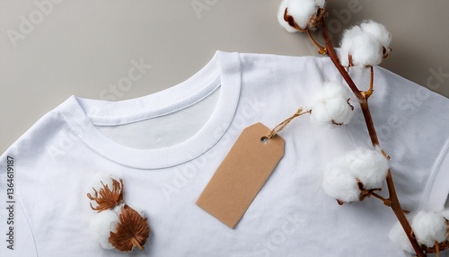 cotton scarf on a white background
