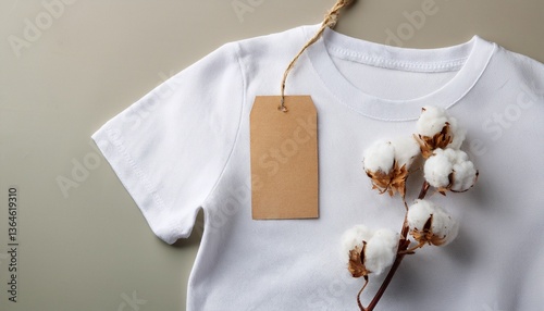 white t shirt on a hanger