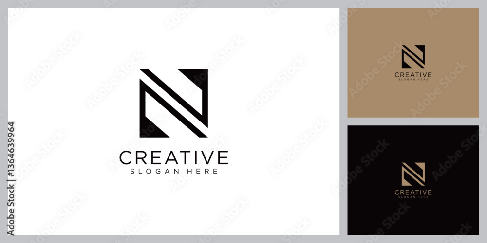 Letter N Logo Template Illustration Design. Letter N Logo Template Illustration Design.