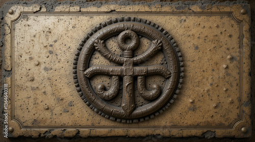 A solid style icon of ancestor symbol