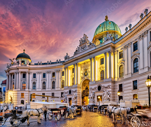 AUSTRIA Vienna. The Hofburg Imperial Palace