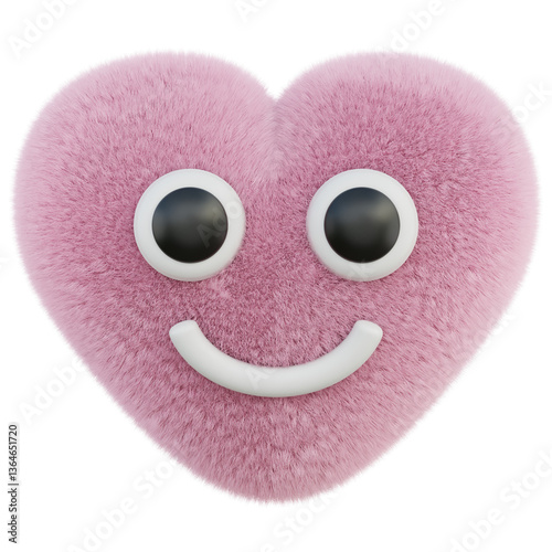 Fur Love Character 3D Illustration