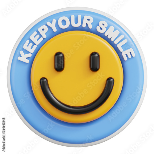 Smile 3D Illustration