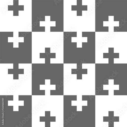 Abstract geometric seamless...