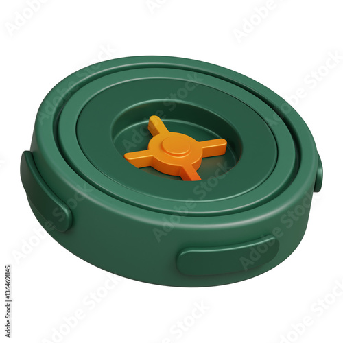 Landmine 3d Illustration