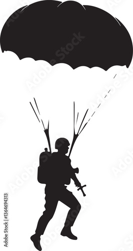 Parachute Silhouette