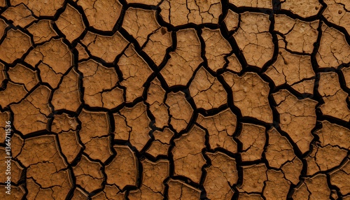 Cracked Earth: A Stark Reminder of Aridity and Climate Change