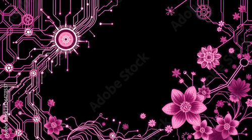 abstract floral background