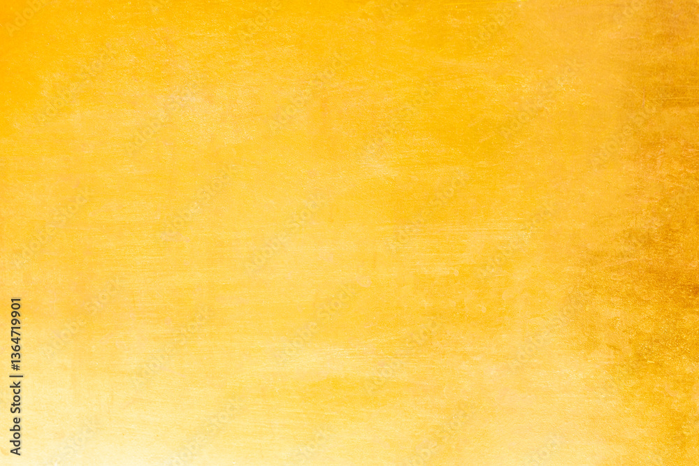 Gold abstract background or texture and gradients shadow horizontal shape