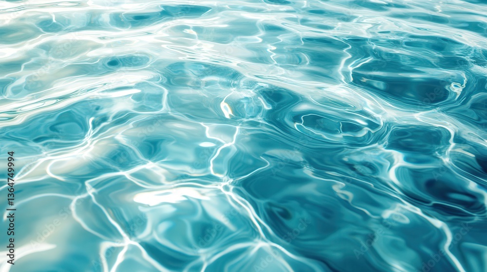 Water surface with light reflections Water surface with light reflections