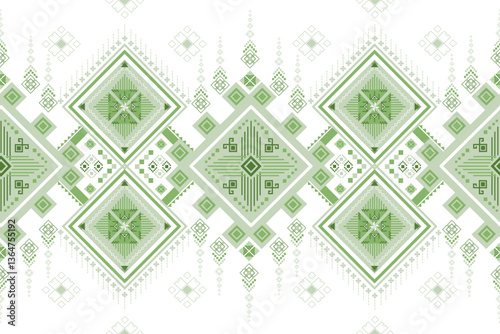 Ethnic geometric pattern design in tribal style which give native American vibe and suitable for textile industry this geometric ethnic pattern is also give beautiful native tribal Indian vibe fabric