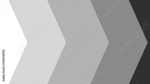 Black Arrow Transition Backgrounds To Right Direction. Intro Opening Clip, Frame Transition