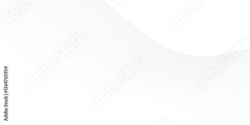 Abstract dynamic creative smooth beautiful space digital composite sound and wave bland line. frequency flow business stripe gradient white vector technology template background.