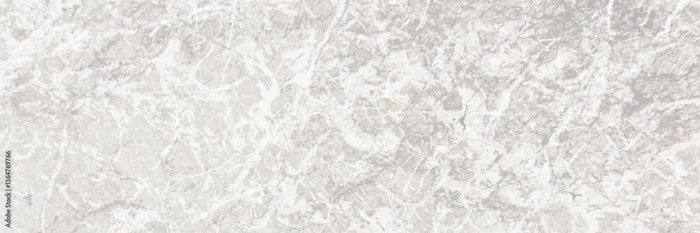 White marble background or texture and copy space, horizontal shape with space for design. Web banner. Wide. Panoramic. Website header