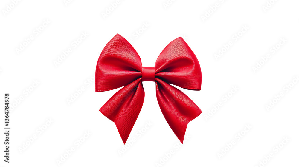 Fototapeta premium Red bow png