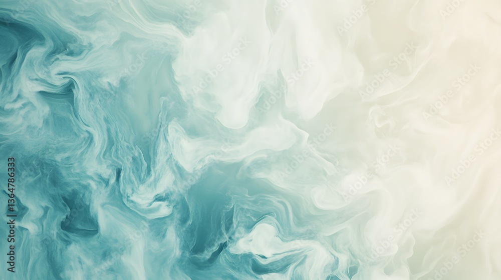 Abstract fluid art design, swirling turquoise and beige shapes, modern aesthetic, perfect for background or artistic projects. Abstract fluid art design, swirling turquoise and beige shapes, modern aesthetic, perfect for background or artistic projects.