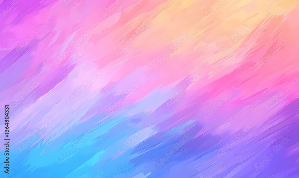 Colorful Abstract Background with Soft Brush Strokes and Gradient Colorful Abstract Background with Soft Brush Strokes and Gradient
