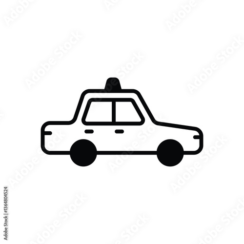 Taxi Vector icon