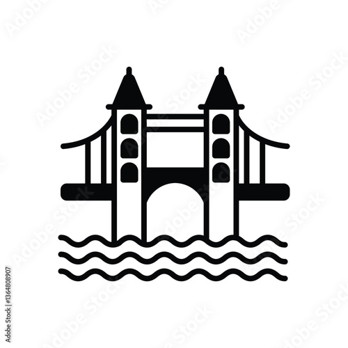 London bridge  Vector icon