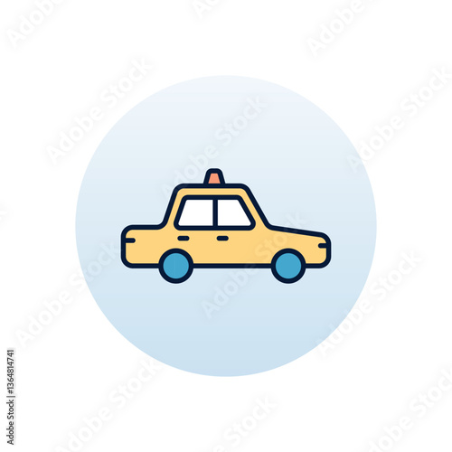 Taxi Vector icon