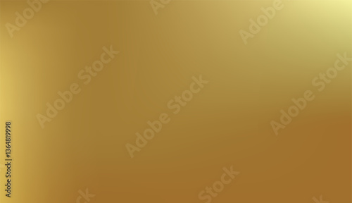 Vector of gold gradient. Gold gradient background texture metallic vector illustration for luxury frame, ribbon, banner, web, coin and label. Elegant light and shine vector template