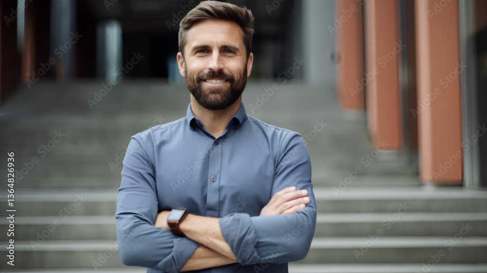 Fototapeta premium handsome young man