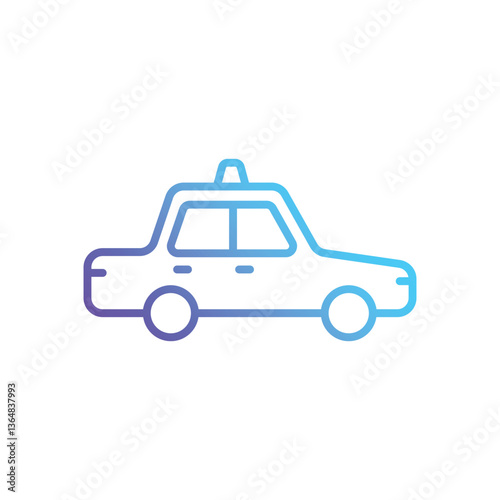Taxi Vector icon