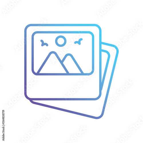Photos Vector icon