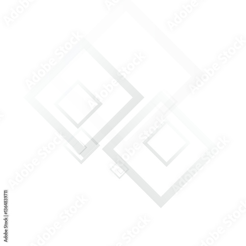 Gray Rectangular Architecture Vector  Background.