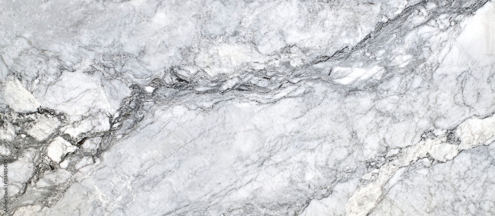 Obraz premium Elegant Marble Texture Surface with Grey Veins for Interior Design