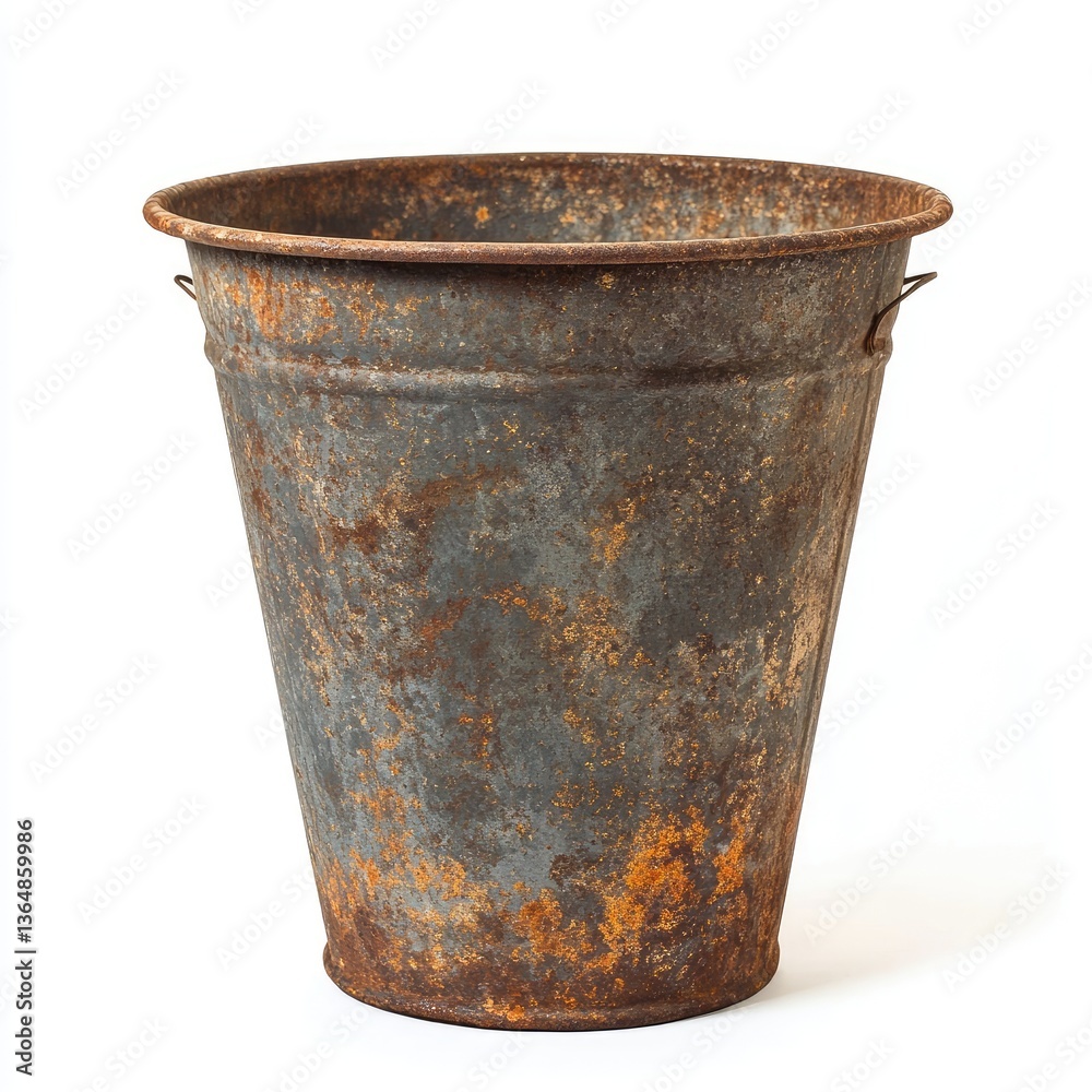 Rustic metal planter Rustic metal planter