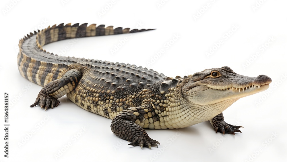 Obraz premium Cayman, Crocodile, Alligator. 