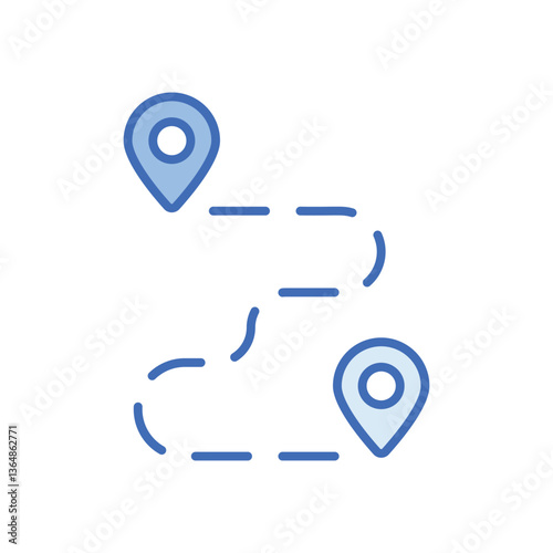 Destination Vector icon