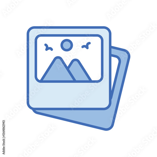 Photos Vector icon