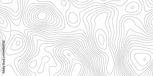 Topographic map patterns, topography line map.Abstract topographic contours map background,Abstract white topography vector background,White topology and topography vector design 