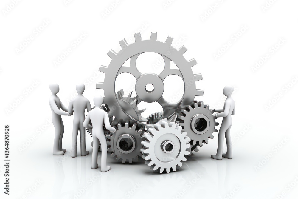 Gear teamwork white background togetherness. Gear teamwork white background togetherness.