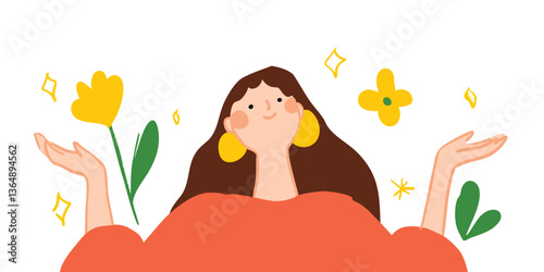 A whimsical illustration pr...