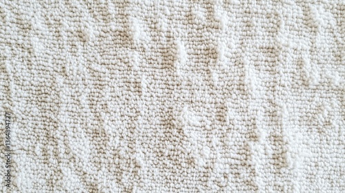 A flat, high-resolution texture of a white chenille fabric, showcasing its soft woven fibers and seamless finish. The lighting is diffused to maintain an even appearance across the fabric.