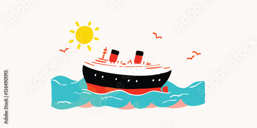 A whimsical illustration of...